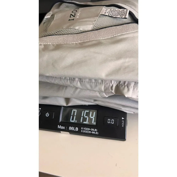 Izod Men’s XXL 2XL Tan V Neck Mesh Fleece Lined Pullover Jacket Coat - Picture 11 of 12